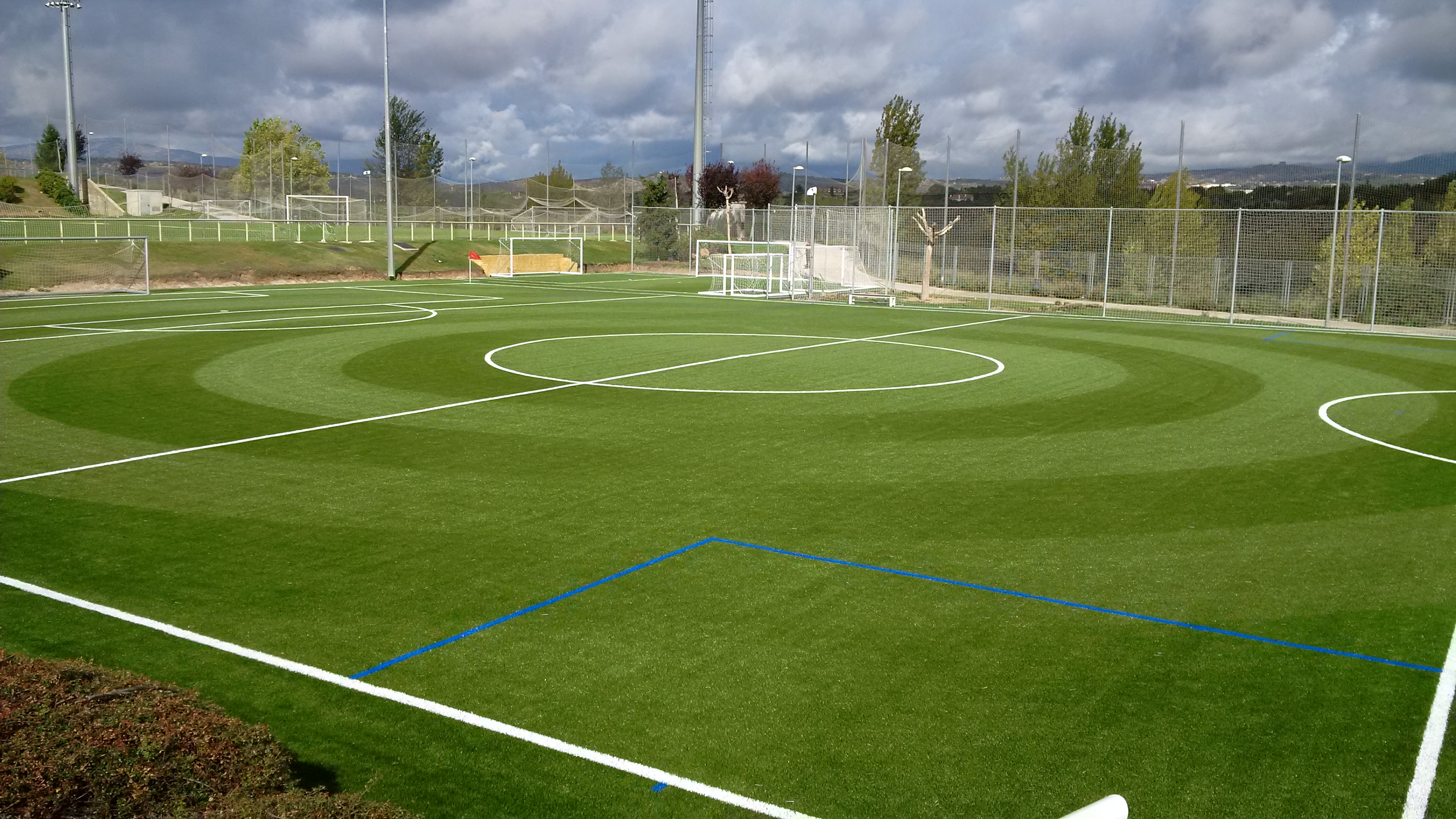 Campo de Fútbol 7 y Area de Entrenamiento de Porteros en la Ciudad del Fútbol – RFEF, Las Rozas, Madrid Image