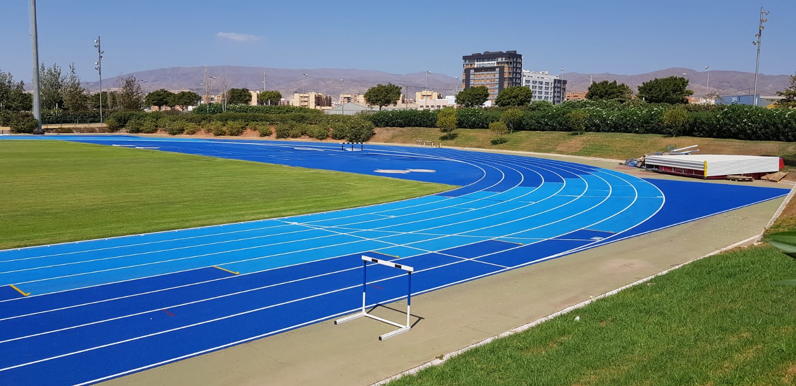 Pista Atletismo Anexo Estadio Juegos del Mediterráneo Image