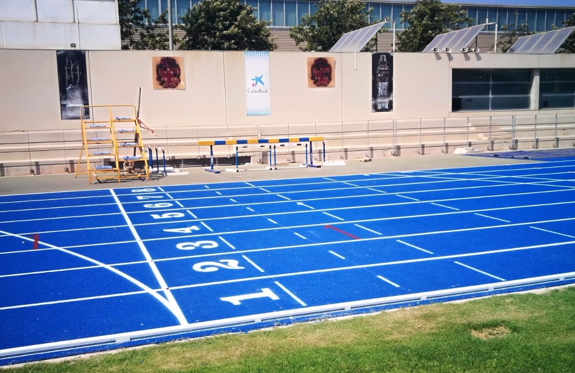 Pista Atletismo Anexo Estadio Juegos del Mediterráneo Image