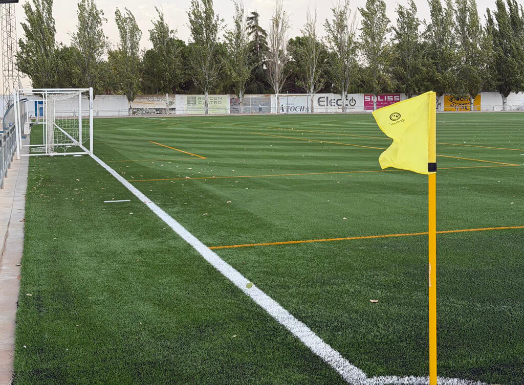 Campo de futbol en Madridejos, Toledo Image