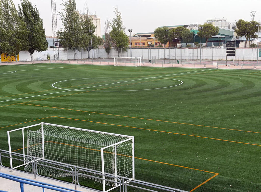 Campo de futbol en Madridejos, Toledo Image