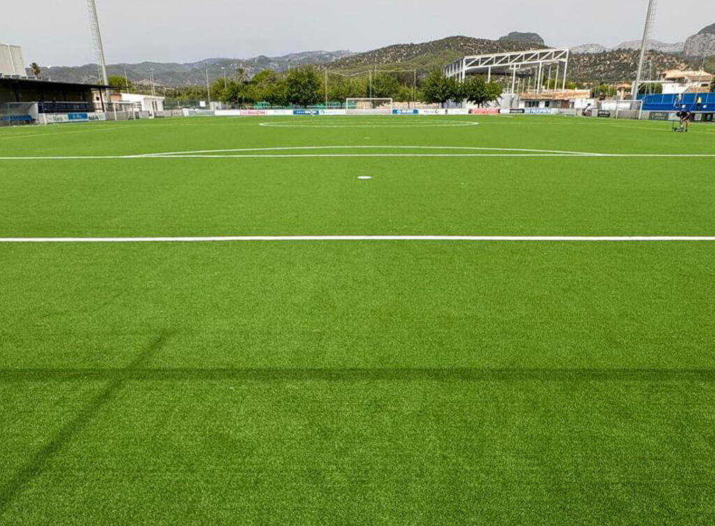 Nuevo campo de fútbol Pure PT™ del Recinto Municipal de Binissalem en Mallorca Image